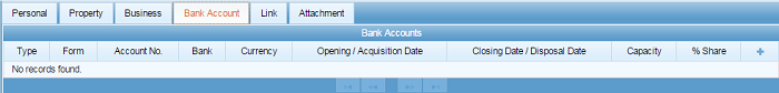 NTN Registration - Bank Account